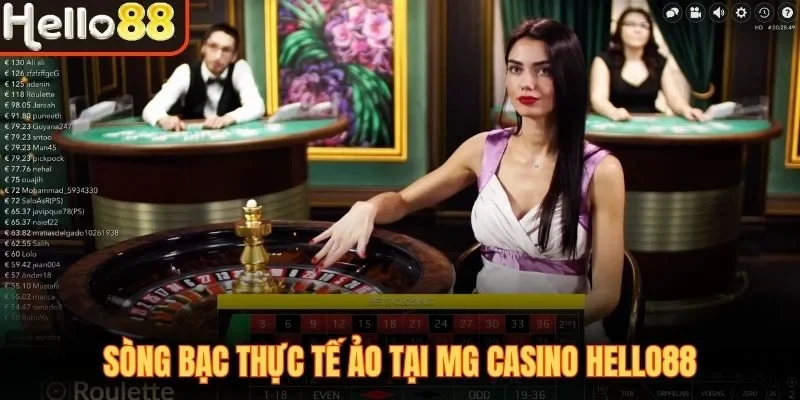 Sòng bạc thực tế ảo tại MG casino Hello88